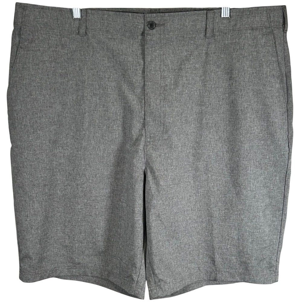 Ben Hogan Performance Mens Golf Shorts Grey Heather Stretch UPF 50 Size 44 New